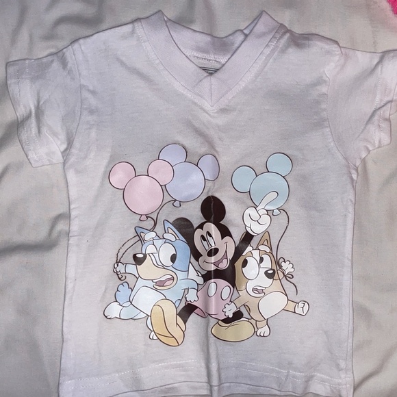 Bluey Mickey Mouse Shirt - Picture 1 of 1